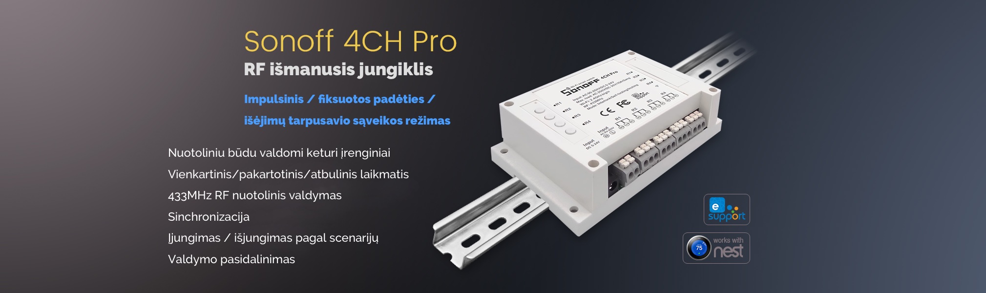 Sonoff 4CH Pro