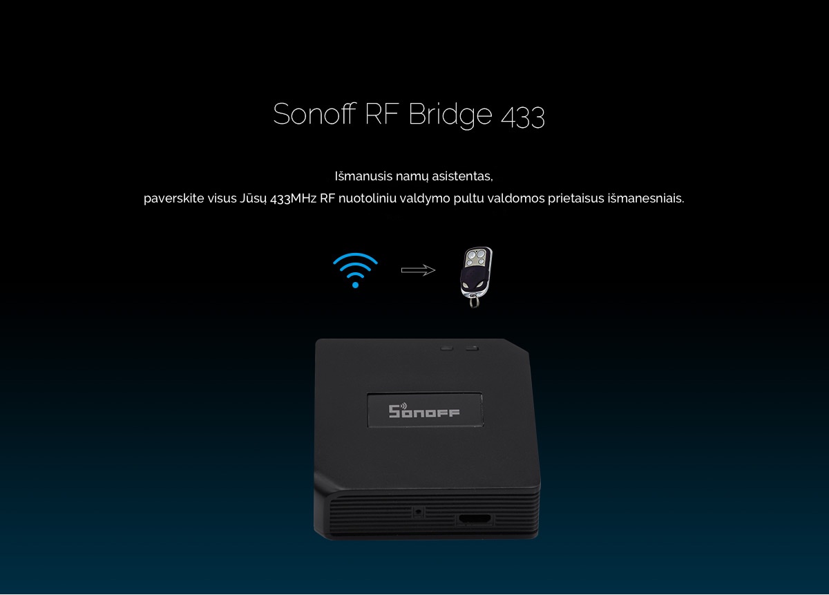 Sonoff RF Brige