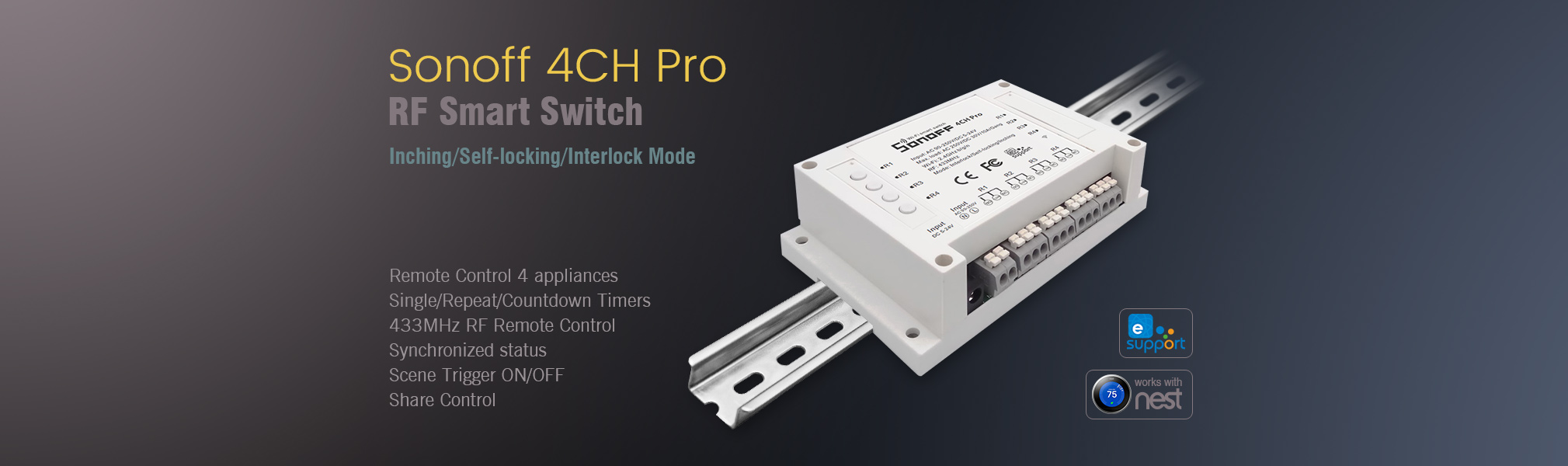 Sonoff 4CH Pro